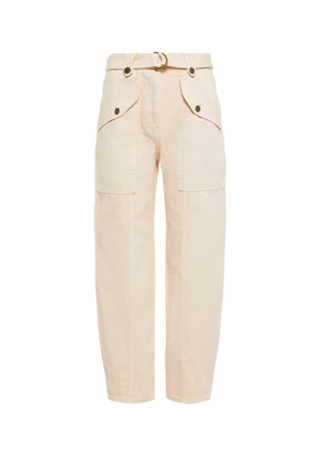 Ulla Johnson Waverly belted high-rise jeans