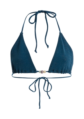 Bond-Eye Ingrid Beaded Shimmer Bikini Top - Moda Operandi