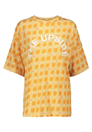 The Upside Carla printed cotton-blend T-shirt