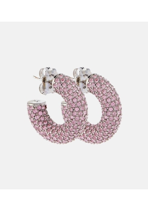 Amina Muaddi Cameron Small embellished earrings
