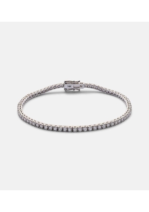 Sydney Evan Tennis 14kt white gold bracelet
