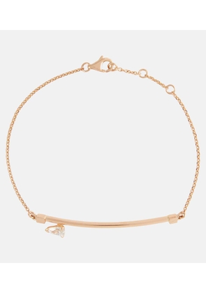 Repossi Serti Sur Vide 18kt rose gold bracelet with diamond