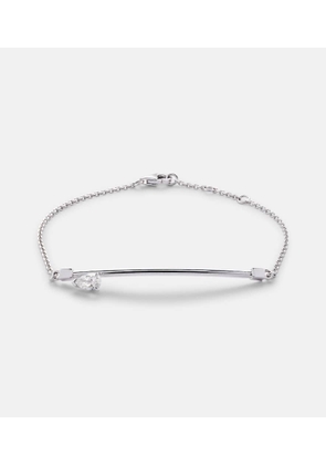 Repossi Serti Sur Vide 18kt white gold bracelet with diamond