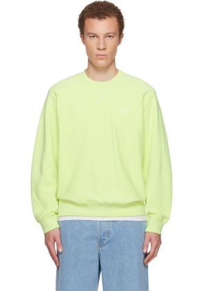 Givenchy Green Couture Seam Sweatshirt