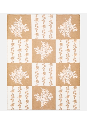 Erdem Wool-blend blanket