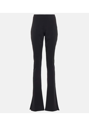 Monot High-rise flared pants