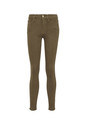 Frame Le Skinny de Jeanne mid-rise jeans