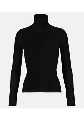 Saint Laurent Cashmere, wool and silk turtleneck sweater