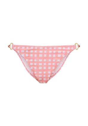 Heidi Klein Madagascar checked bikini bottoms