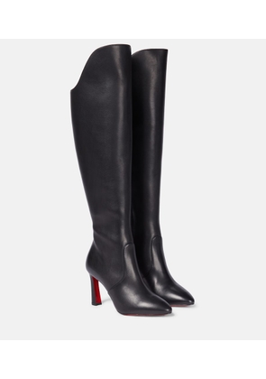 Christian Louboutin Eleonor Botta 85 leather knee-high boots