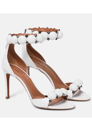 Alaia La Bombe 90 leather sandals