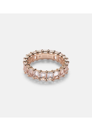 Shay Jewelry 18kt rose gold eternity ring with topaz