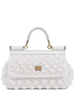Dolce&Gabbana Bridal Sicily Small crochet tote