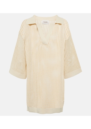 Nanushka Siya crochet top