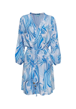 Melissa Odabash Bethany printed minidress