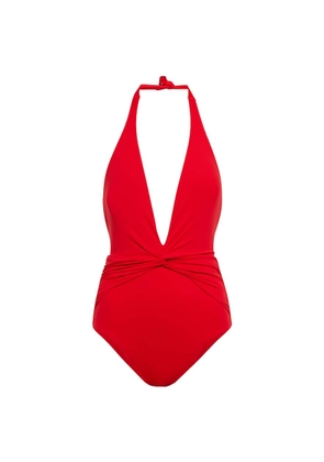 Melissa Odabash Tahiti halterneck swimsuit