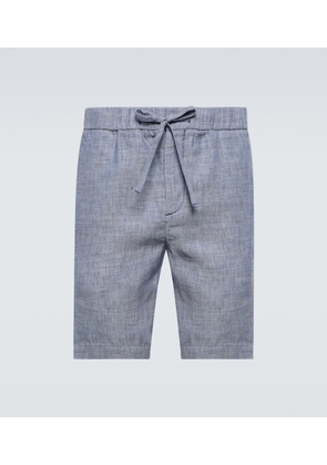 Frescobol Carioca Felipe linen and cotton shorts