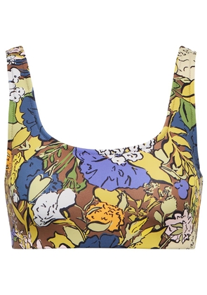 Tory Sport Floral sports bra