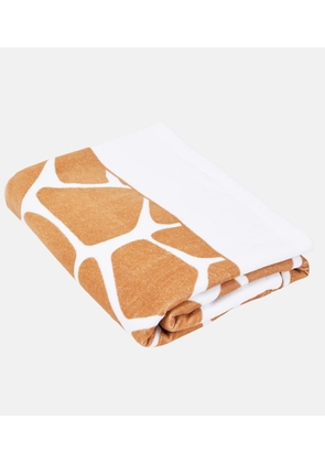 Valentino Printed cotton beach towel