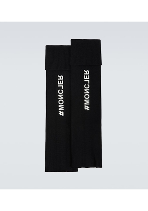 Moncler Grenoble Day-Namic ribbed-knit legwarmers