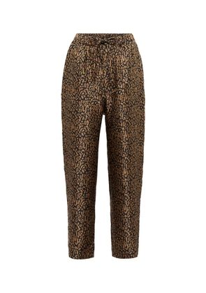 Nanushka Printed silk pants