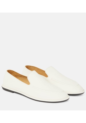 The Row Canal leather loafers