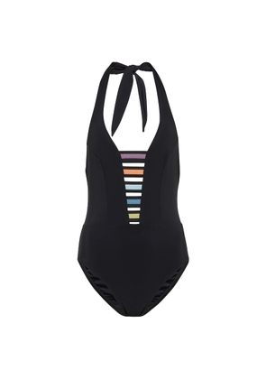Karla Colletto Beatrix halterneck swimsuit