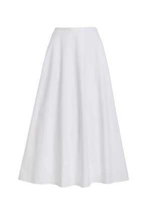 STAUD Axel Cotton Maxi Skirt - Moda Operandi