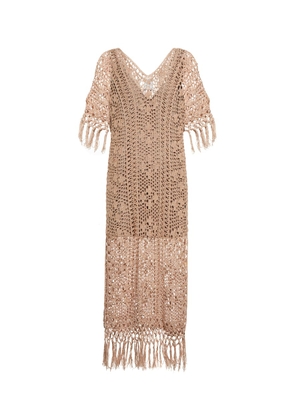 Anna Kosturova Savannah crochet maxi dress