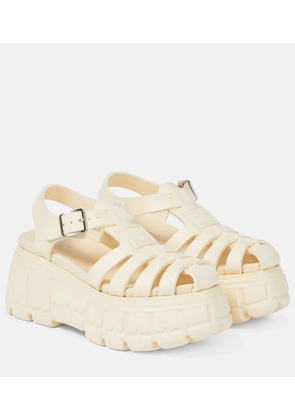 Miu Miu Fisherman platform sandals