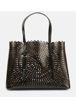 Alaia Le Mina 32 New Vienne leather tote bag
