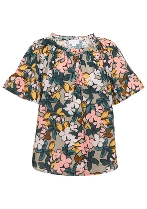 Velvet Lucy floral cotton top