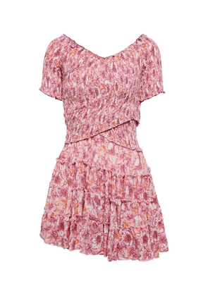 Poupette St Barth Soledad printed minidress