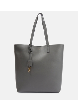 Saint Laurent Shopping N/S leather tote bag