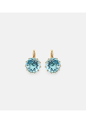 Ileana Makri 18kt gold earrings with topaz