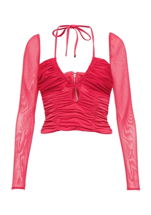 Self-Portrait Stretch-jersey top