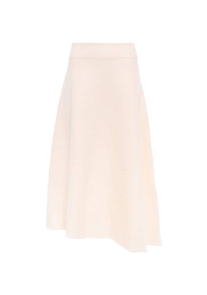 Jil Sander High-rise virgin wool midi skirt