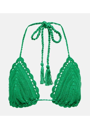 Anna Kosturova Crochet bikini top