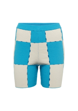 Jacquemus Le Short Gelato checked shorts