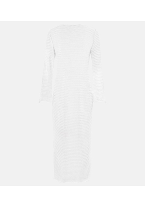 Anna Kosturova Zen Mesh crochet beach dress