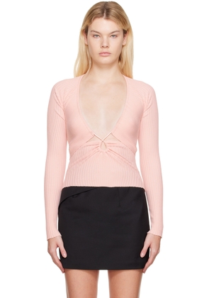 WYNN HAMLYN Pink Linda Long Sleeve T-Shirt