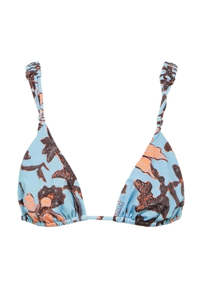 Ulla Johnson Catalina floral bikini top