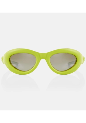 Bottega Veneta Oval acetate sunglasses