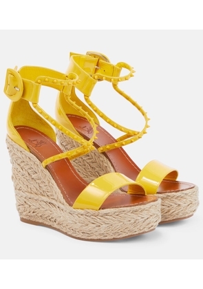 Christian Louboutin Chocazeppa Spikes 120 espadrille wedges