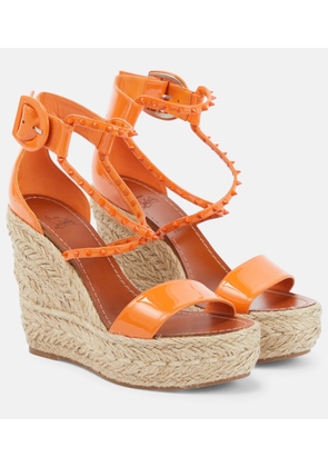 Christian Louboutin Chocazeppa 120 embellished wedge sandals
