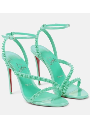 Christian Louboutin Mafaldina Spikes 100 leather sandals