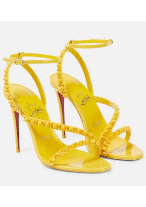 Christian Louboutin Mafaldina Spikes 100 leather sandals