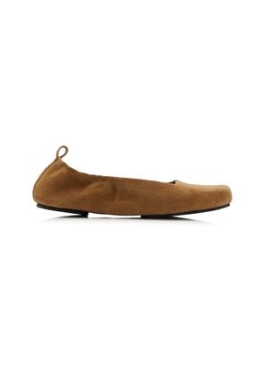 St. Agni Suede Ballet Flats - Moda Operandi