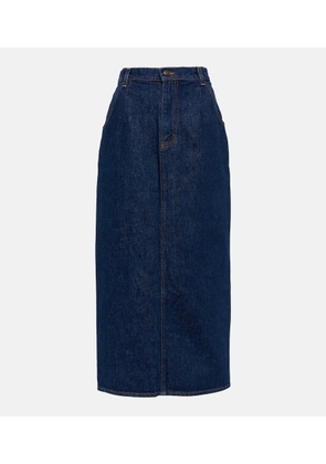 Magda Butrym Denim midi skirt