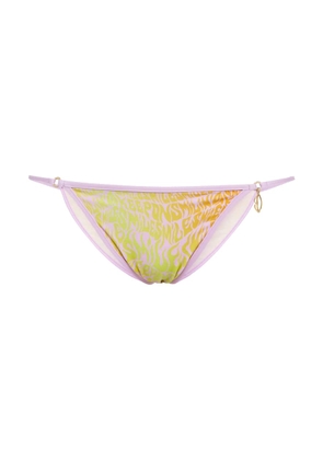 Stella McCartney Printed triangle bikini briefs